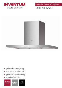 Manual Inventum AKB90RVS Cooker Hood