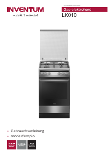 Mode d’emploi Inventum LK010 Cuisinière
