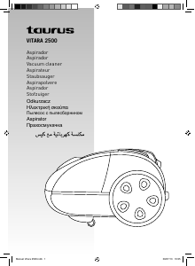 Manual de uso Taurus Vitara 2500 Aspirador