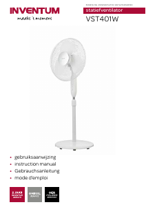 Mode d’emploi Inventum VST401W Ventilateur