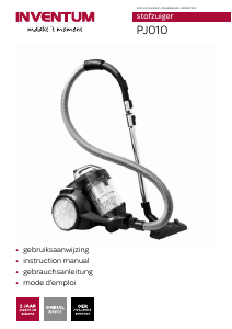 Manual Inventum PJ010 Vacuum Cleaner