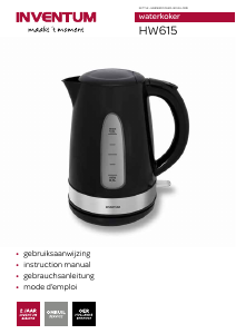 Manual Inventum HW615 Kettle