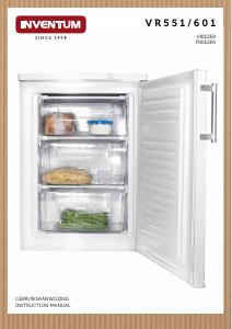 Manual Inventum VR601 Freezer