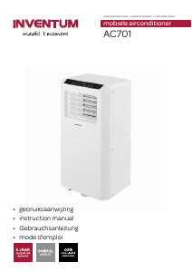 Manual Inventum AC701 Air Conditioner