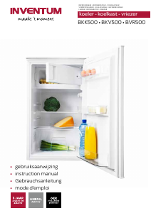 Manual Inventum BKV500 Refrigerator