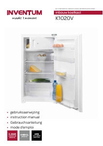 Mode d’emploi Inventum K1020V Réfrigérateur
