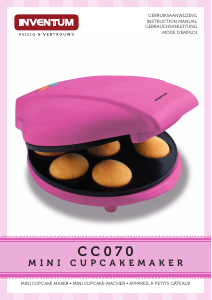 Bedienungsanleitung Inventum CC070 Cupcake-gerät