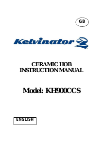 Handleiding Kelvinator KH900CCS Kookplaat