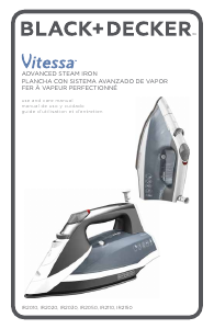 Manual de uso Black and Decker IR2150 Plancha