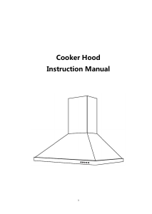 Manual Baumatic BECH60X Cooker Hood