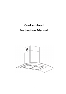 Manual Baumatic BECH90GL Cooker Hood