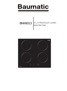 Manual Baumatic BHII6013 Hob