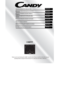 Bedienungsanleitung Candy CI 6D TP Kochfeld