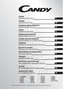 Mode d’emploi Candy FPE502-CH64C2 Four