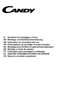 Manuale Candy CFT62/2X Cappa da cucina