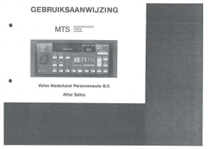 Handleiding Volvo CR-4041 Autoradio