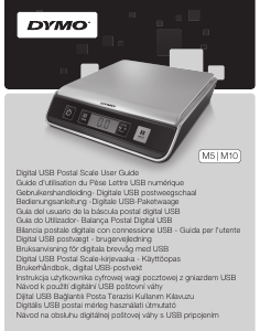 Handleiding Dymo M5 Postweegschaal