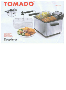 Handleiding Tomado TM-1962 Friteuse