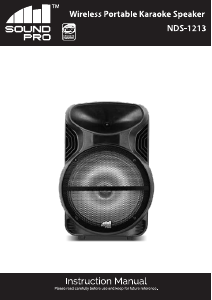 Manual Naxa NDS-1213 Speaker