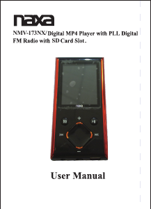 Manual Naxa NMV-173NX Mp3 Player