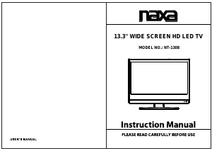 Manual Naxa NT-1308 LED Television