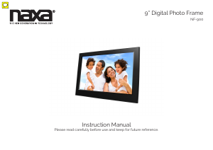 Manual Naxa NF-900 Digital Photo Frame