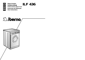 Manual de uso Iberna LB ILF 436 Lavadora