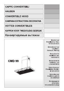 Manual Candy CMD 99 X Cooker Hood