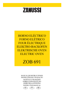 Handleiding Zanussi ZOB691 Oven