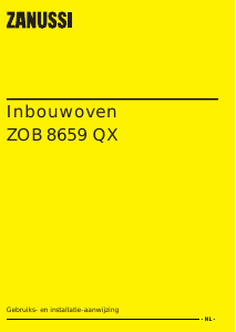 Handleiding Zanussi ZOB8659QX Oven