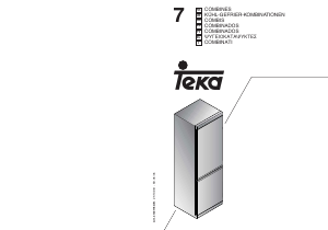 Mode d’emploi Teka FRE CB 380 X Réfrigérateur combiné