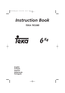 Mode d’emploi Teka TKS 385 Sèche-linge