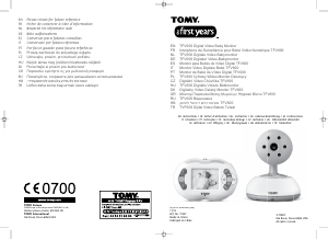 Bedienungsanleitung TOMY TFV600 Digital Audio Babyphone