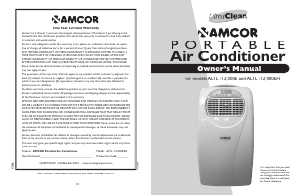 Handleiding Amcor ALTL 12000EH Airconditioner