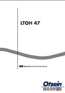 Manual de uso Otsein-Hoover LB LTOH 47 Lavadora