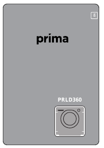 Manual Prima PRLD 360 Washing Machine