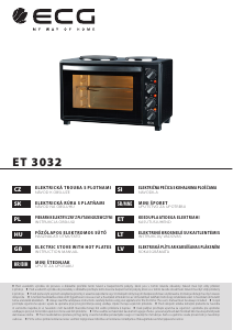 Handleiding ECG ET 3032 Oven