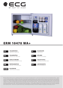 Manual ECG ERM 10470 WA+ Refrigerator
