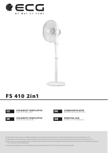 Manual ECG FS 410 2in1 Fan