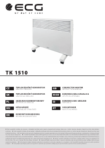 Manuál ECG TK 1510 Topení