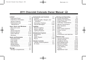 Manual Chevrolet Colorado (2011)