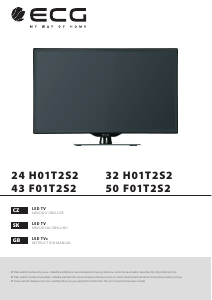 Manual ECG 24 H02T2S2 LED Television