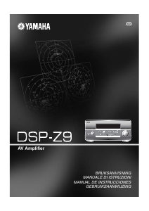 Manual de uso Yamaha DSP-Z9 Amplificador