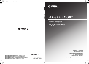 Bedienungsanleitung Yamaha AX-397 Verstärker