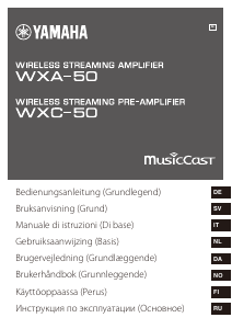 Handleiding Yamaha WXC-50 Versterker