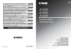 Manual de uso Yamaha A-S301 Amplificador