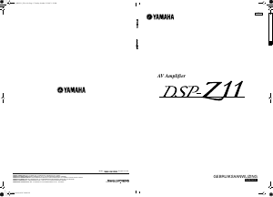 Handleiding Yamaha DSP-Z11 Versterker