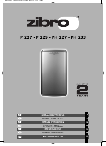 Handleiding Zibro P 227 Airconditioner