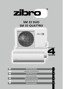 Bruksanvisning Zibro SM 33 QUATTRO Luftkonditionering