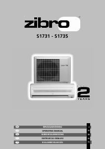 Handleiding Zibro S 1735 Airconditioner